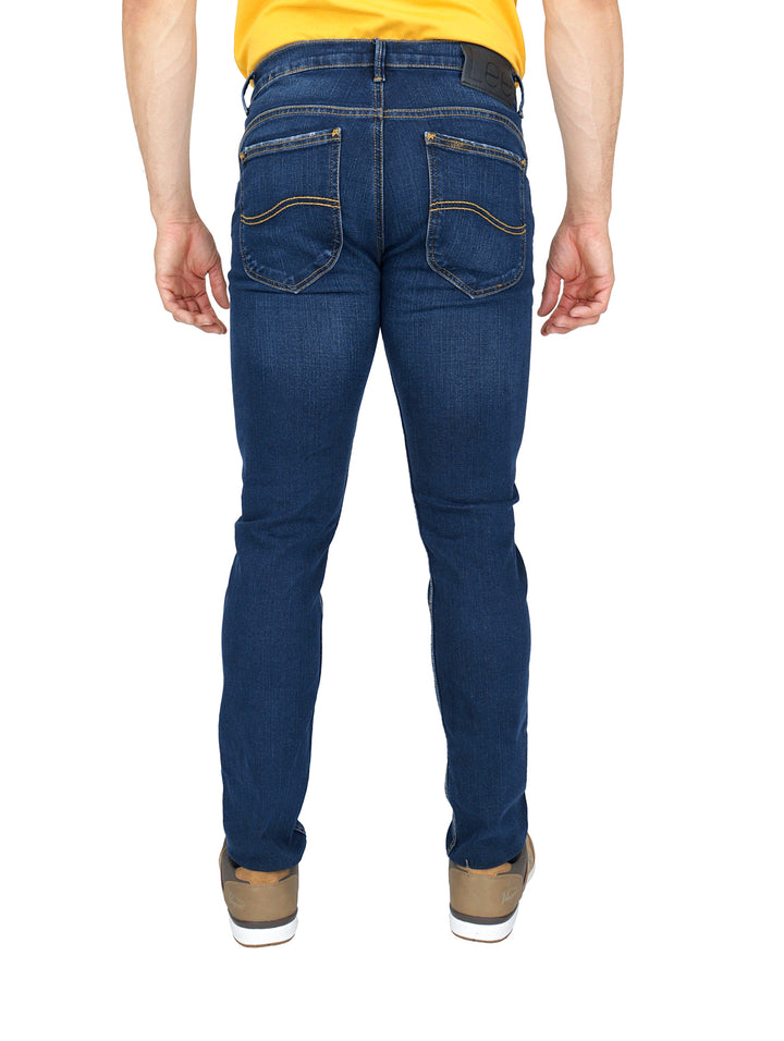 Jeans Lee Skinny Azul Marino para Hombre
