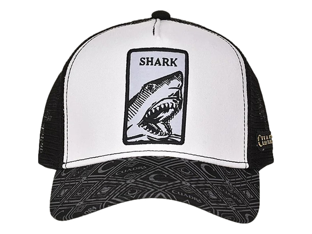 Gorra Cuadra Shark Gris para Hombre
