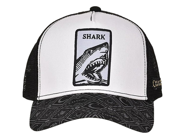 Gorra Cuadra Shark Gris para Hombre