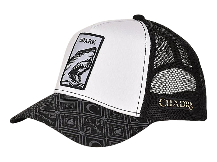 Gorra Cuadra Shark Gris para Hombre