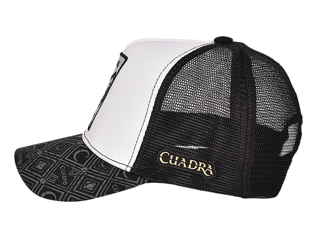 Gorra Cuadra Shark Gris para Hombre