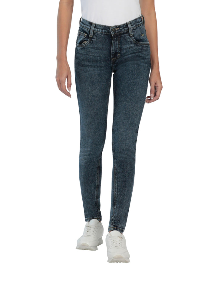Jeans Lee Slim Fit Color Indigo para Mujer