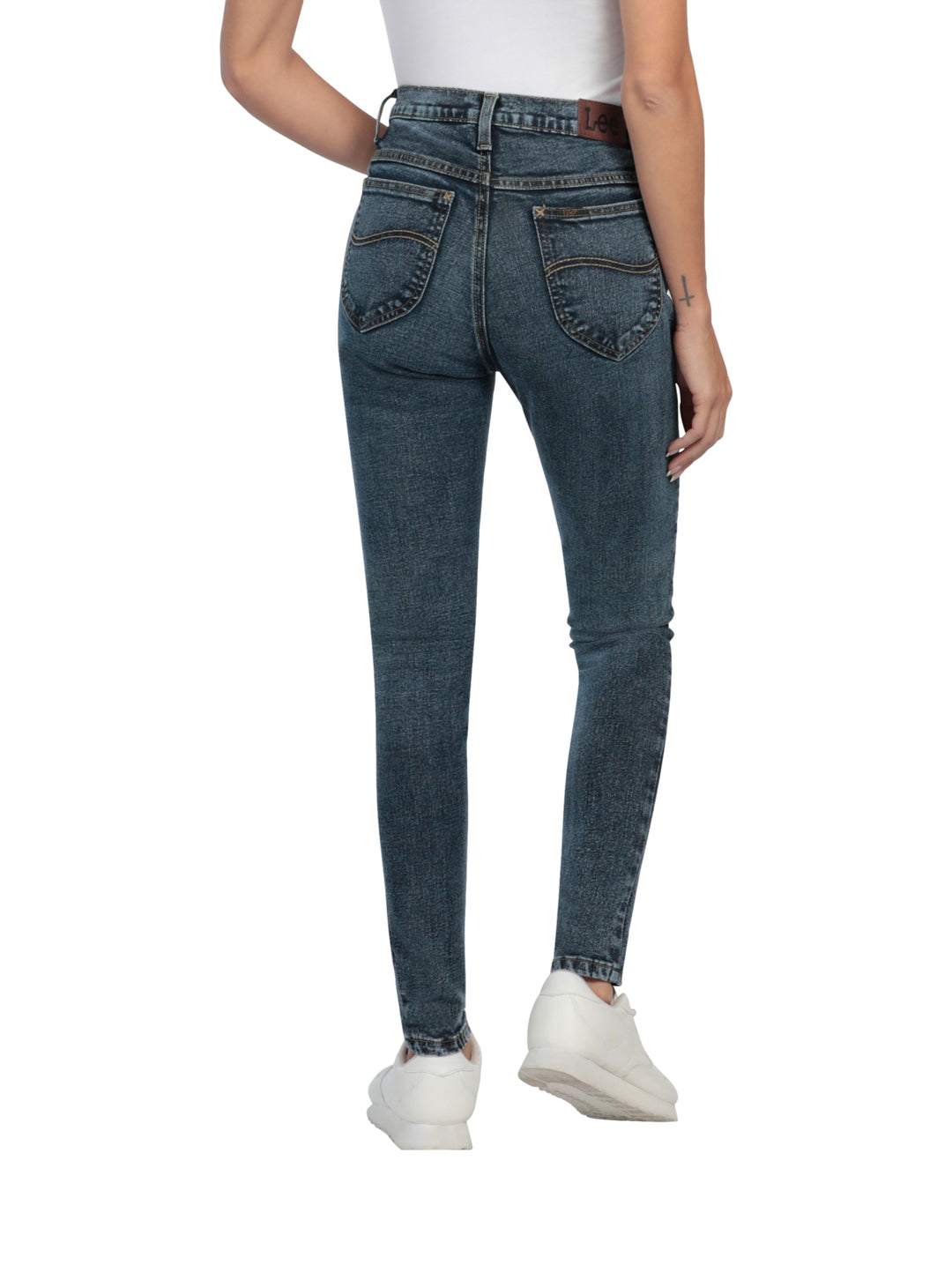 Jeans Lee Slim Fit Color Indigo para Mujer