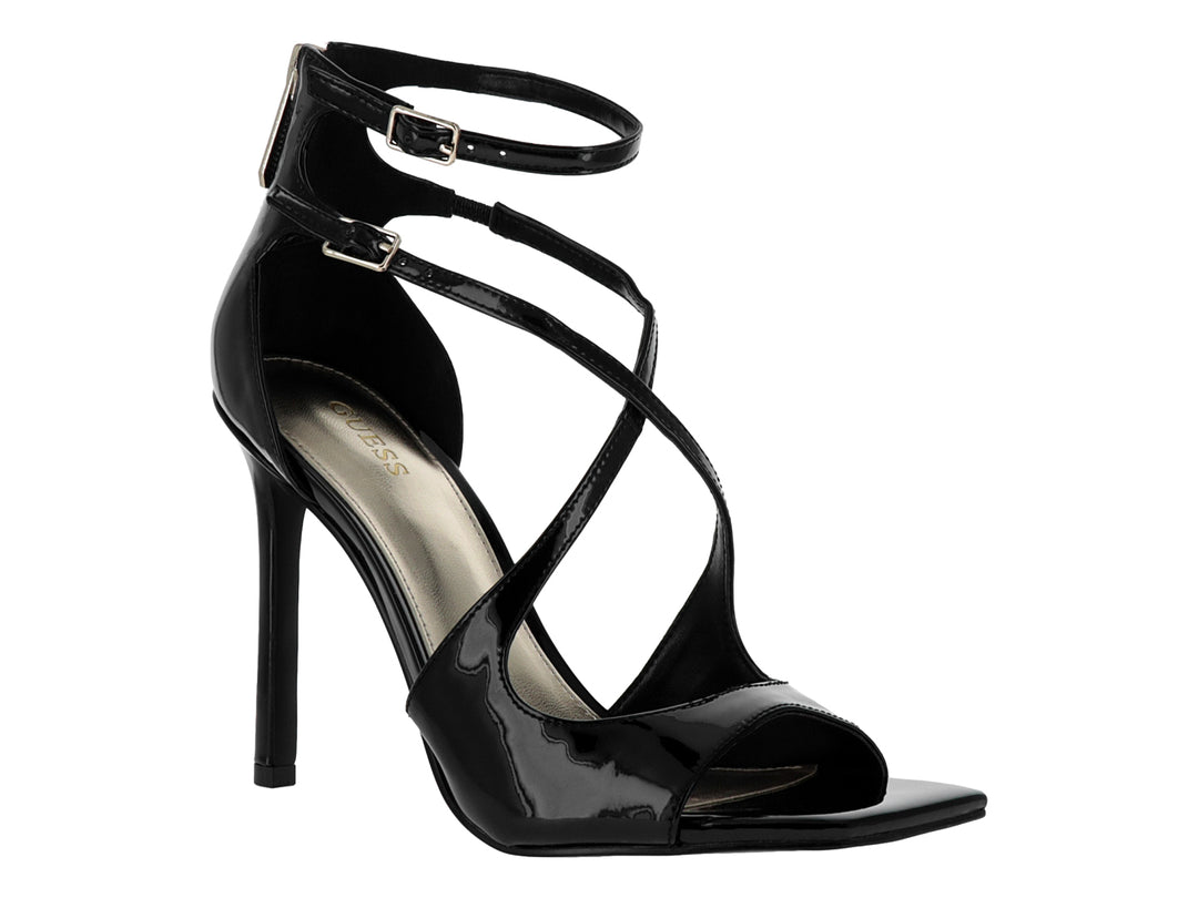 Sandalias Guess Negras de Tacón para Mujer