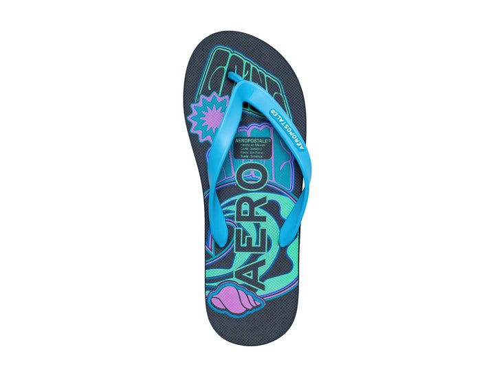 Sandalias Aeropostale Malibu Negro para Hombre