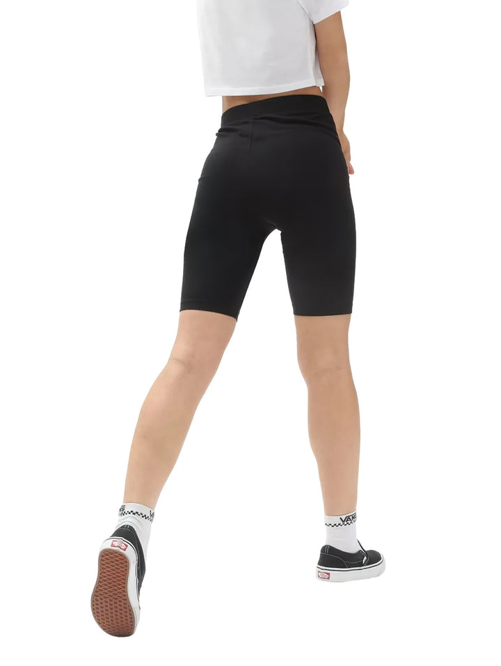 Short Biker Vans Flying V Negro para Mujer