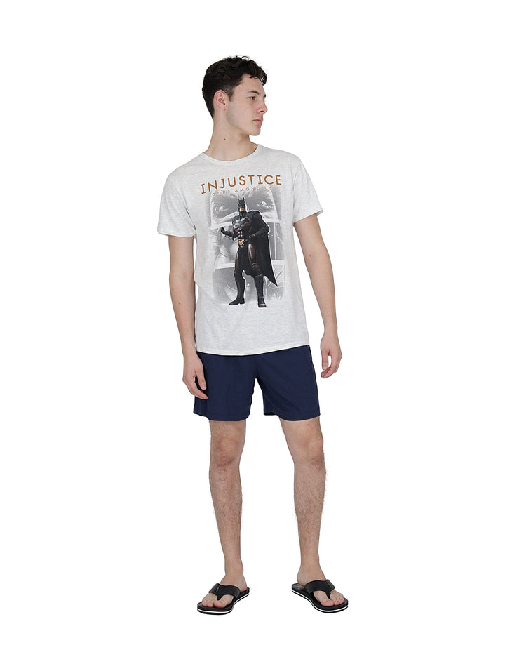 Pijama Avante Textil Injustice Jaspe para Hombre