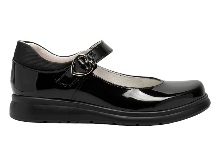 Zapatos YUYIN de Charol Negro para Niña