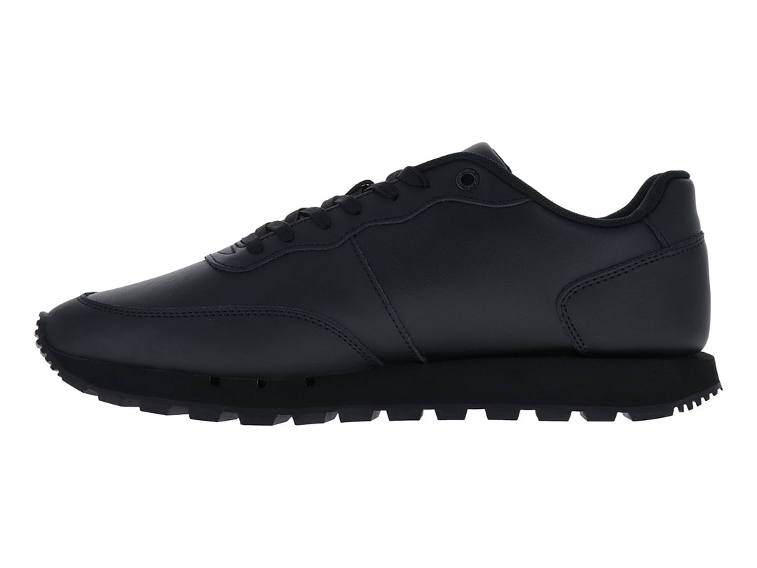 Tenis Tommy Hilfiger Tommy Jeans Leather Runner Negro para Hombre