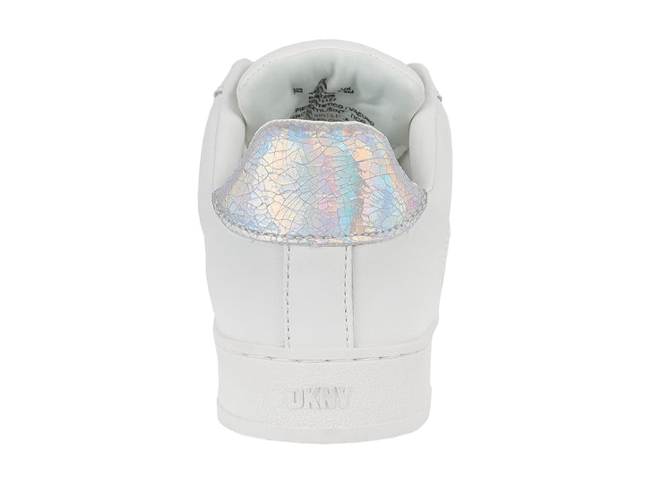 Tenis DKNY Casual Blanco y Plata para Mujer