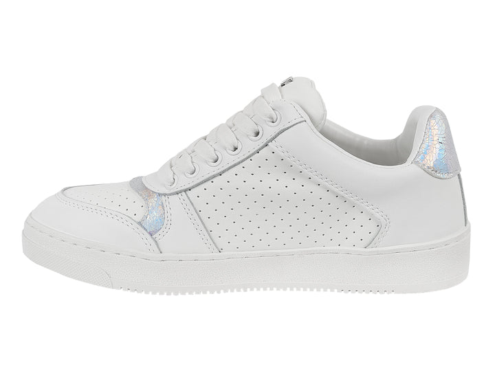 Tenis DKNY Casual Blanco y Plata para Mujer