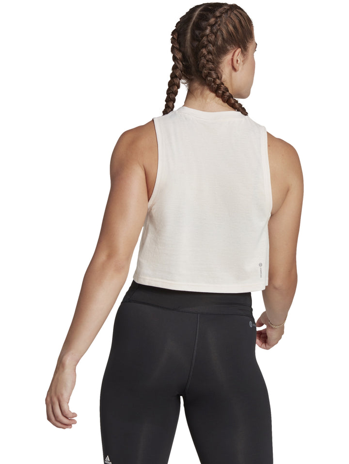 Top Deportivo Adidas Wonder Quartz Blanco para Mujer