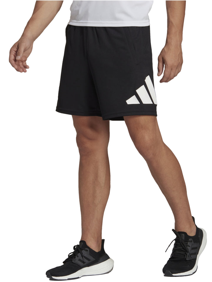 Shorts Deportivos Adidas Negro y Blanco para Hombre