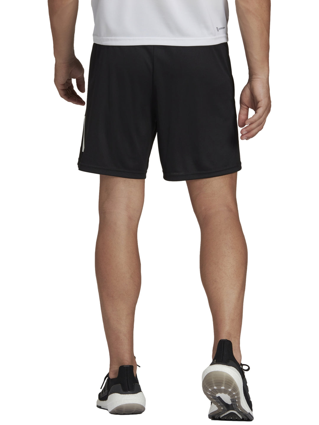 Shorts Deportivos Adidas Negro y Blanco para Hombre