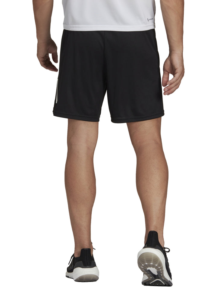 Shorts Deportivos Adidas Negro y Blanco para Hombre