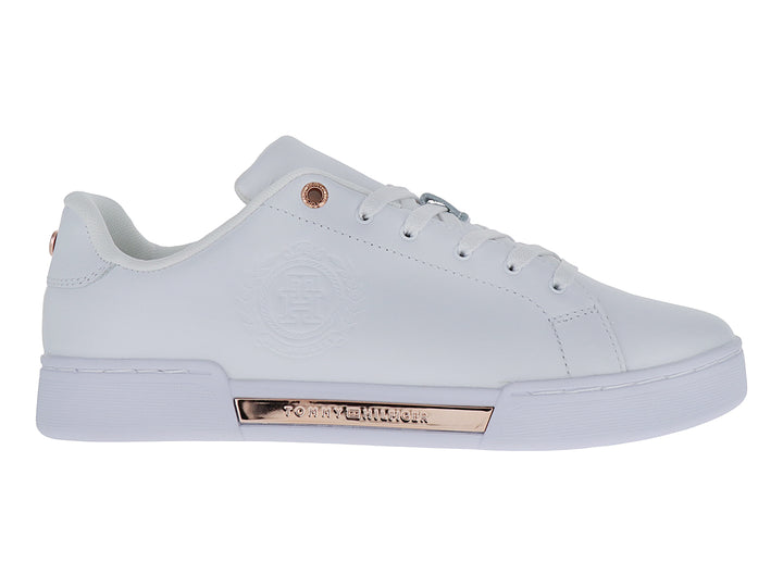 Tenis Tommy Hilfiger Rose Bar Blancos para Mujer