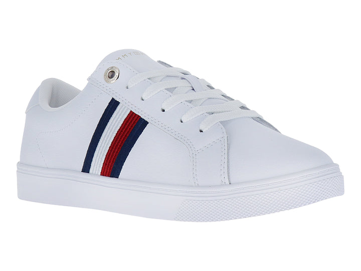 Tenis Tommy Hilfiger Essential Stripes Blancos para Mujer