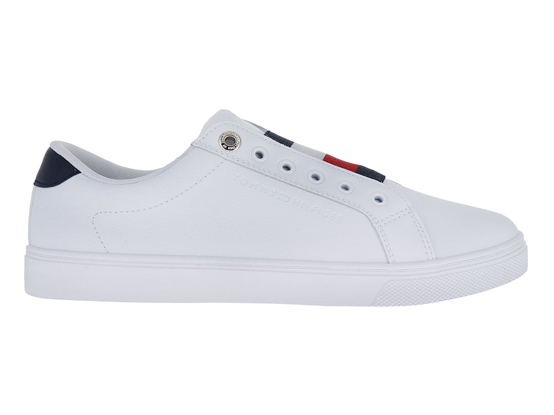 Tenis Tommy Hilfiger Essential Slip On Blancos para Mujer
