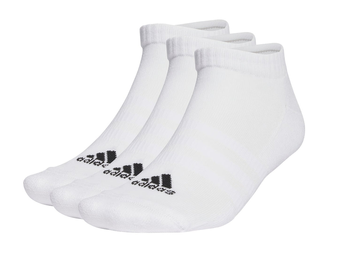 Calcetas Cortas Adidas Blancas y Negras para Hombre