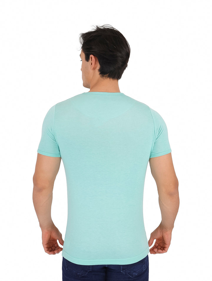 Playera Authentic Lyon Turquesa para Hombre