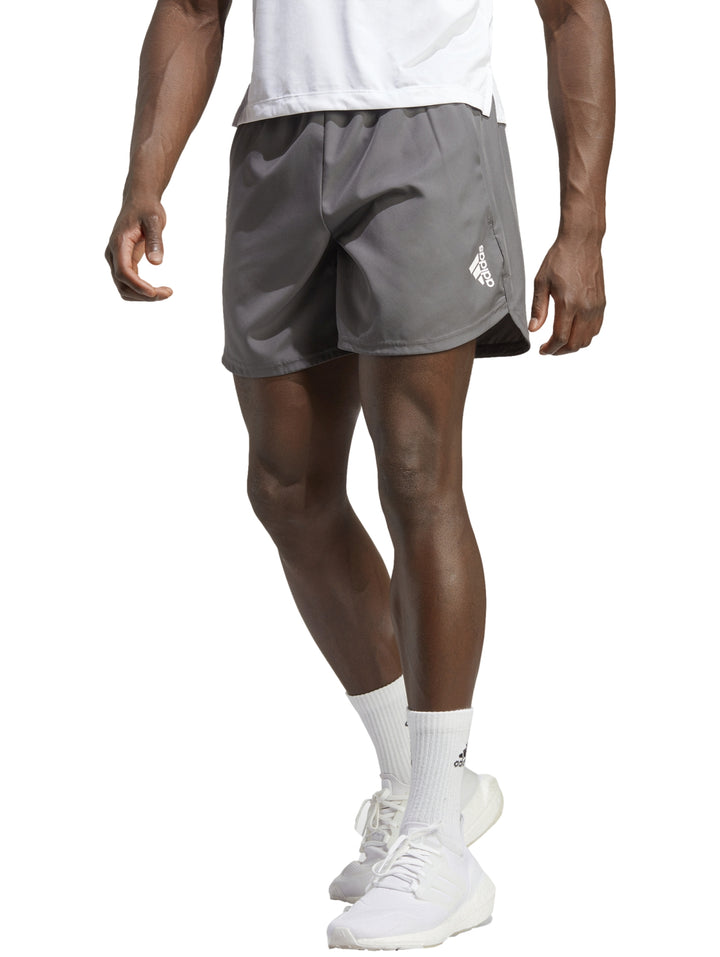Short Deportivo Adidas D4M Gris y Blanco para Hombre