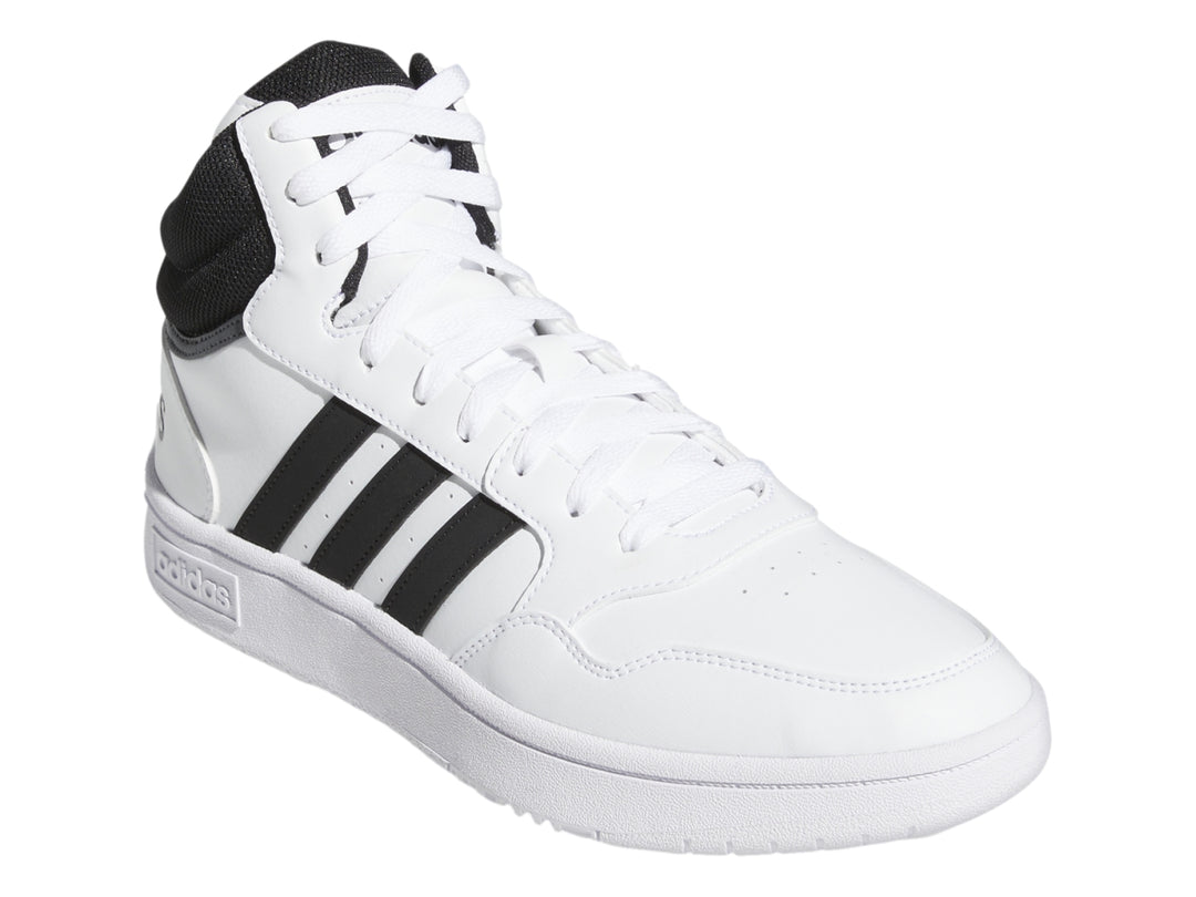 Tenis Adidas Hoops 3.0 Mid Negro para Hombre