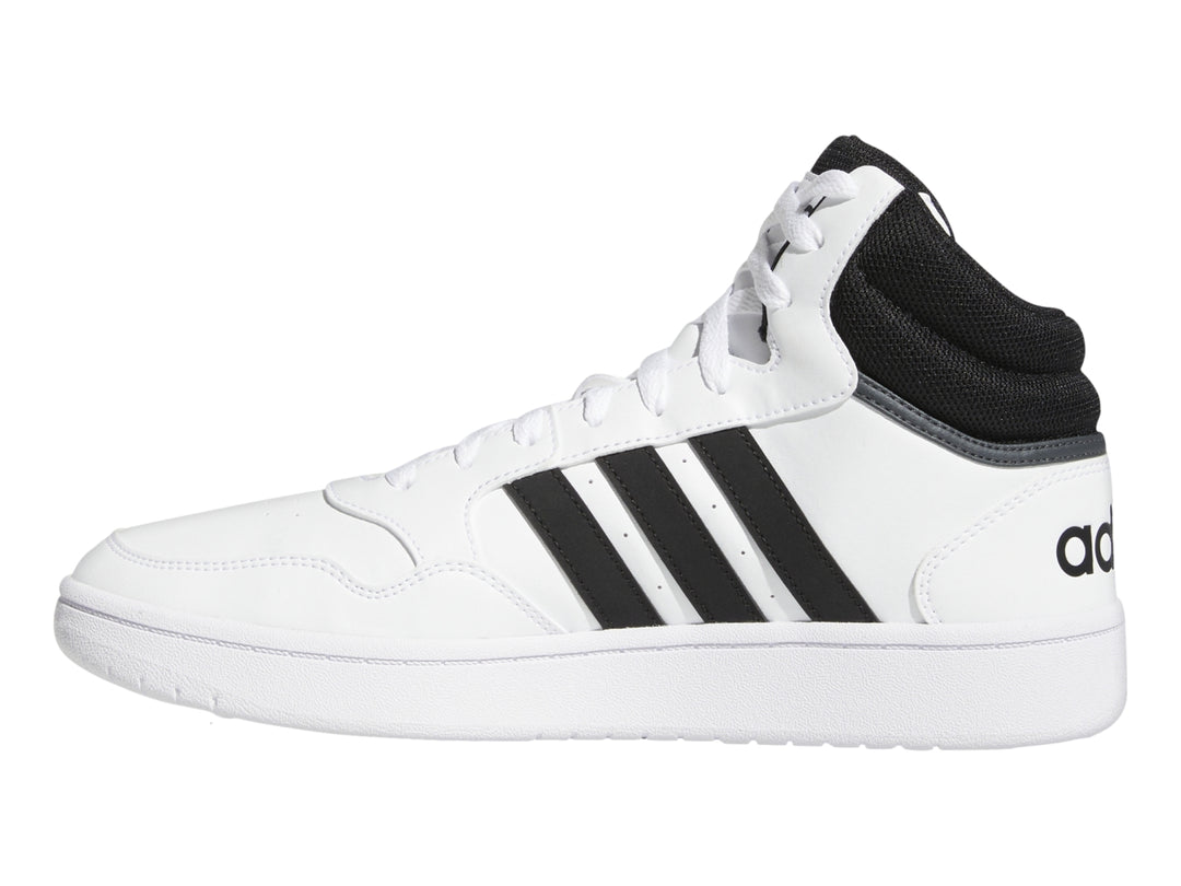 Tenis Adidas Hoops 3.0 Mid Negro para Hombre