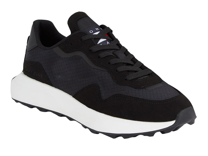 Tenis Tommy Hilfiger TJM Translucent Runner Negro para Hombre