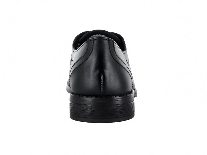 Zapatos Romanos de Piel Negro para Hombre