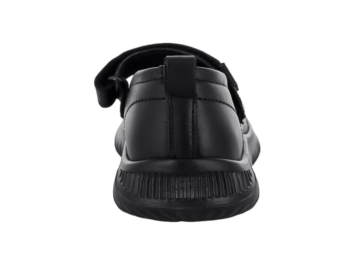 Zapatos Coqueta Negros de Piel para Niña