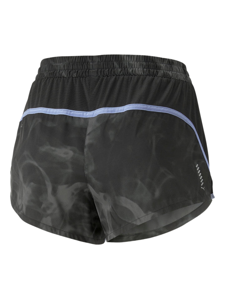 Short Deportivo PUMA Run Fav AOP Velocity 3 Negro para Mujer