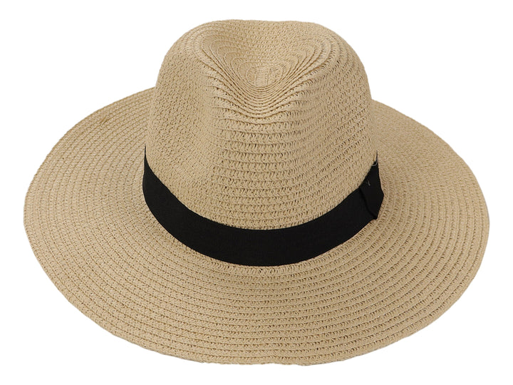 Sombrero de Paja Cintos Lucy Color Natural para Mujer