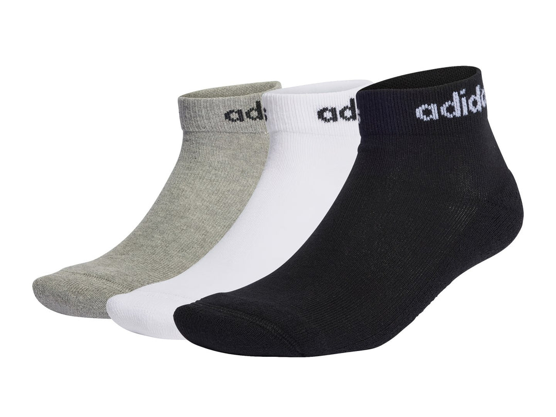 Calcetines Adidas C Lin Ankle Gris Multicolor para Hombre