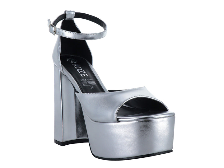 Zapatillas Roze Plata para Mujer