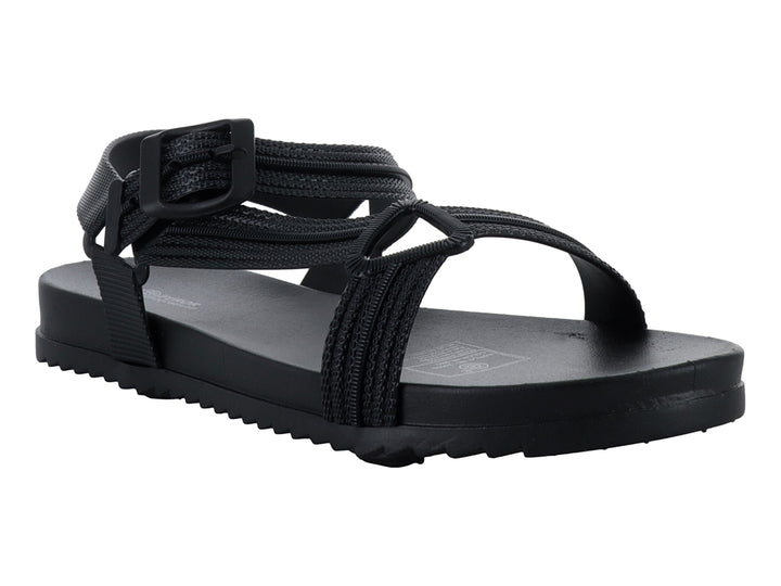 Sandalias Gladiador Furor Negro para Mujer