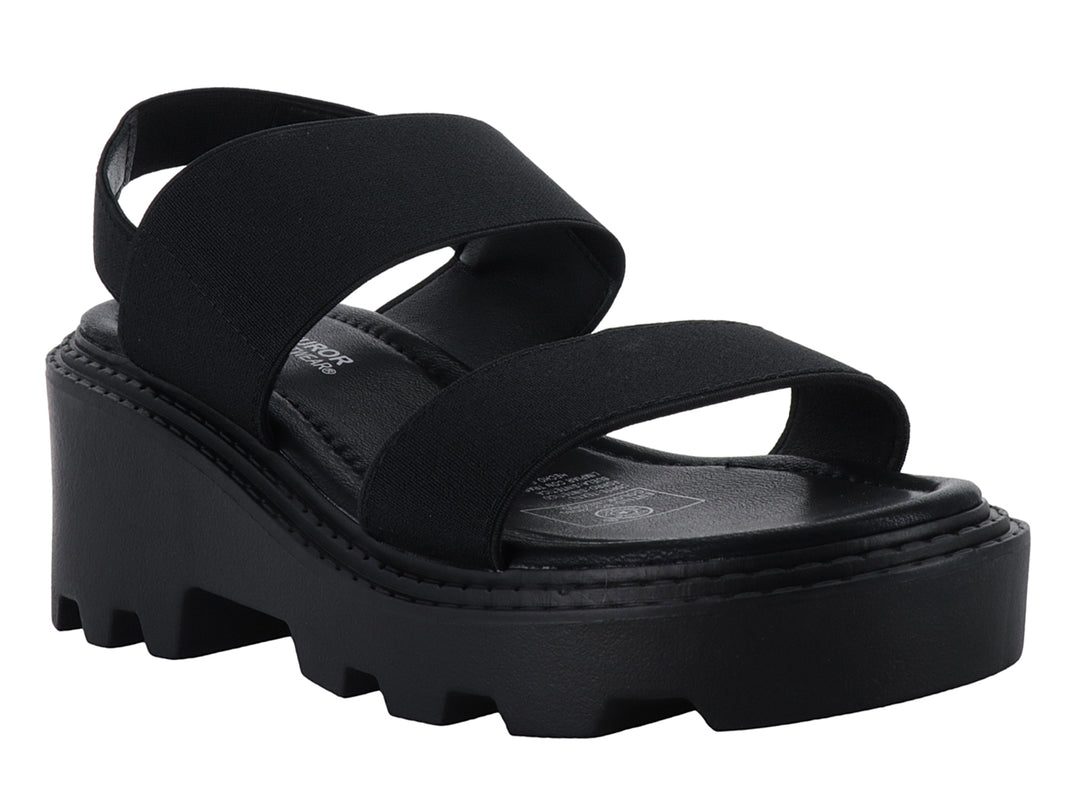 Sandalias Furor Casual Negro para Mujer