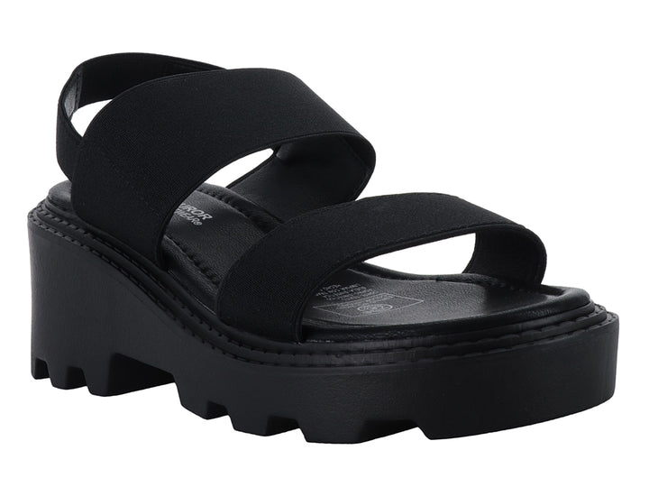 Sandalias Furor Casual Negro para Mujer