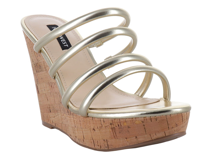 Sandalias Nine West Dorado para Mujer