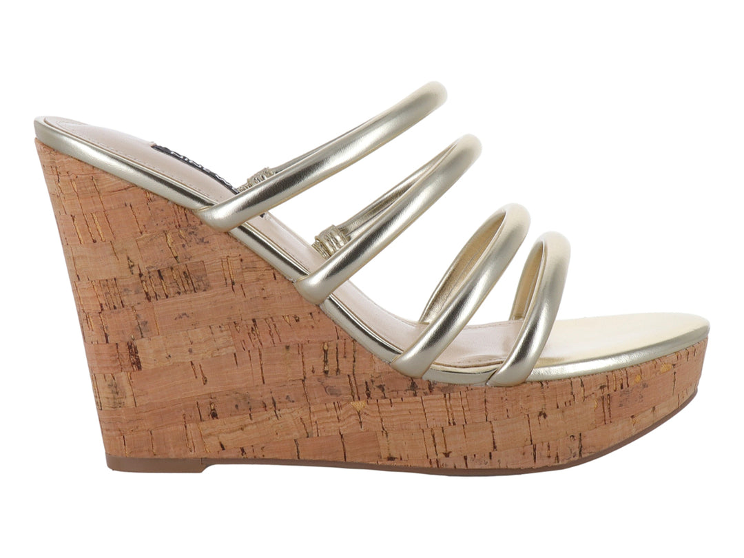 Sandalias Nine West Dorado para Mujer