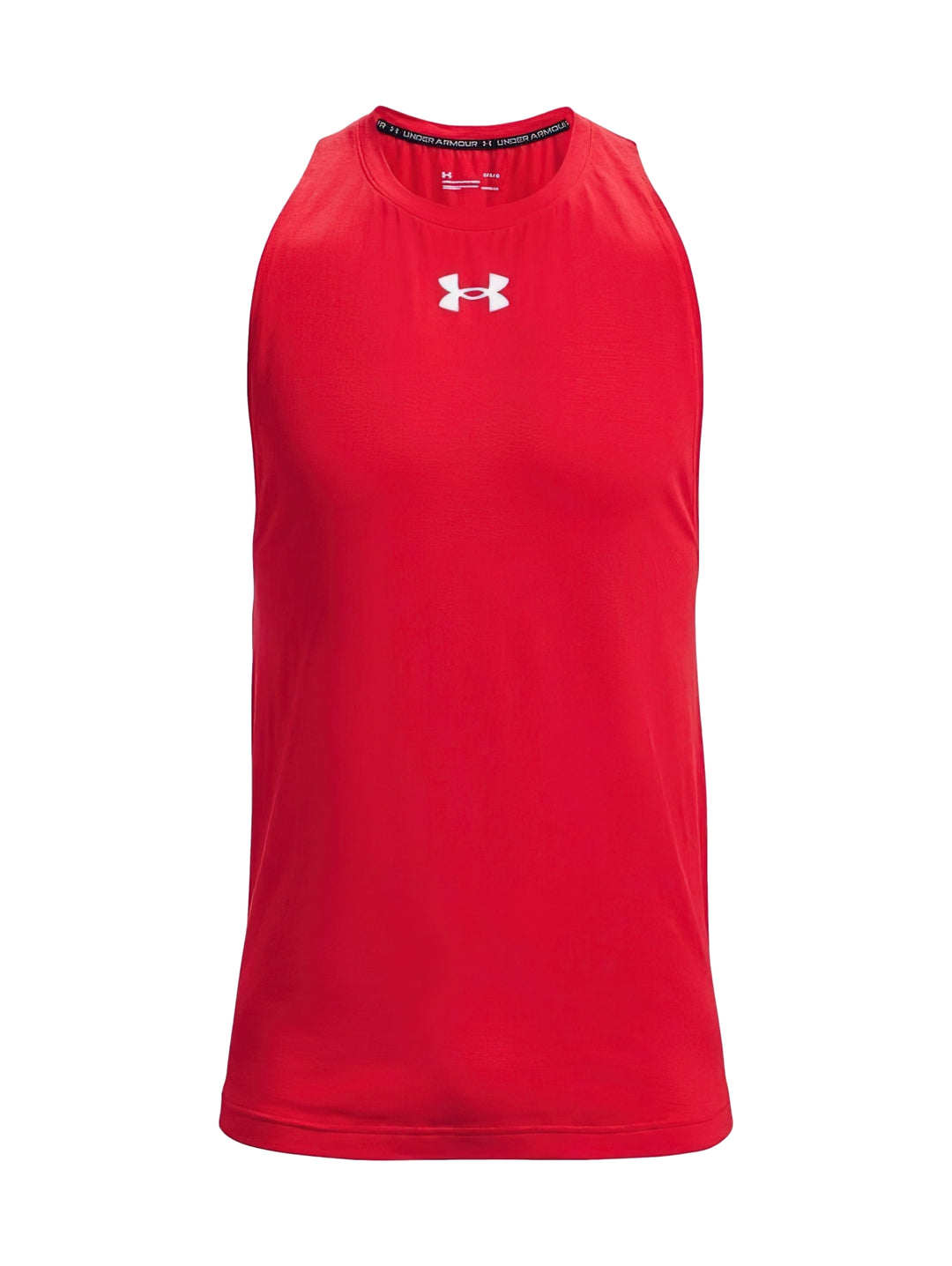 Under Armour Playera sin Mangas Baseline Cotton Rojo