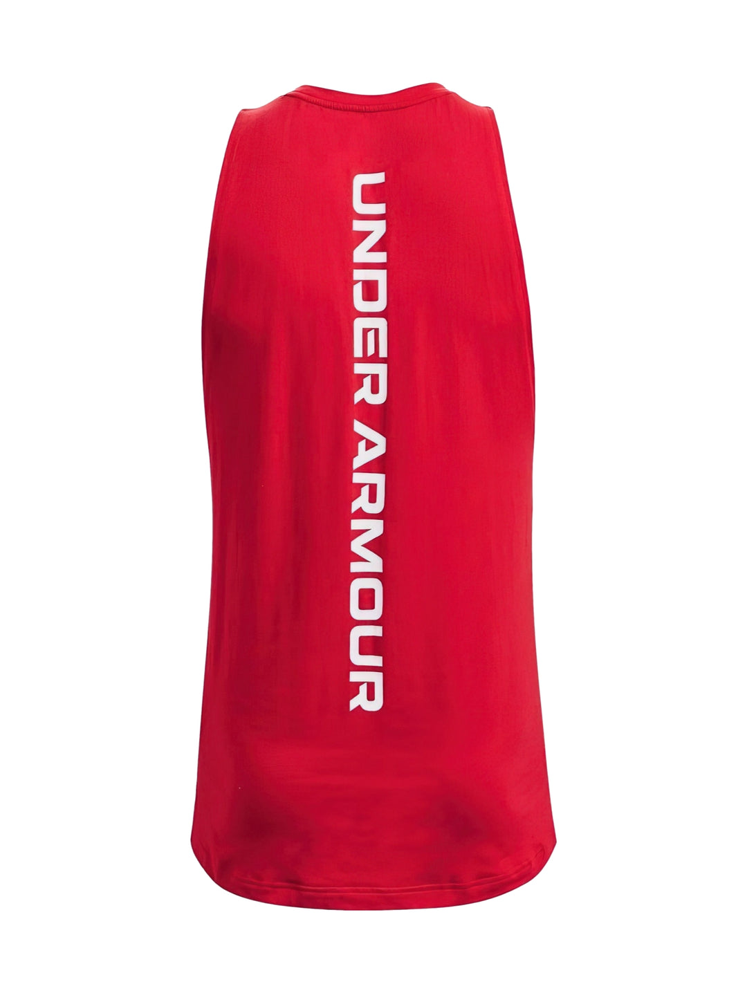 Under Armour Playera sin Mangas Baseline Cotton Rojo