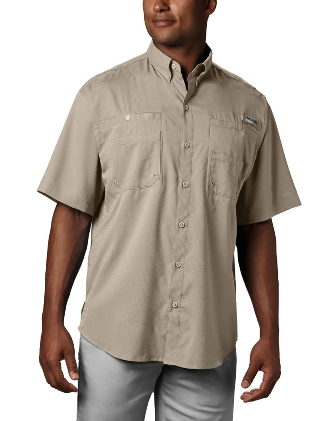 Camisa Columbia Tamiami II Color Fossil para Hombre