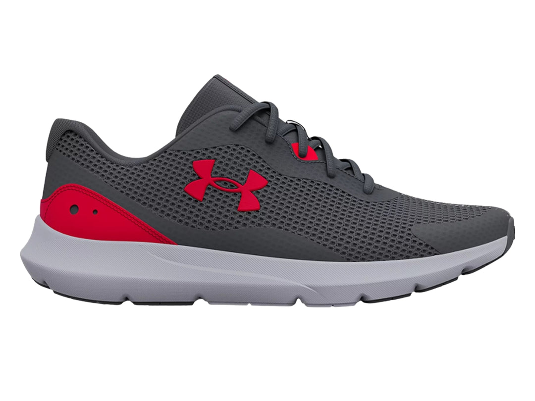 Tenis Under Armour Surge 3 Color Gris para Hombre