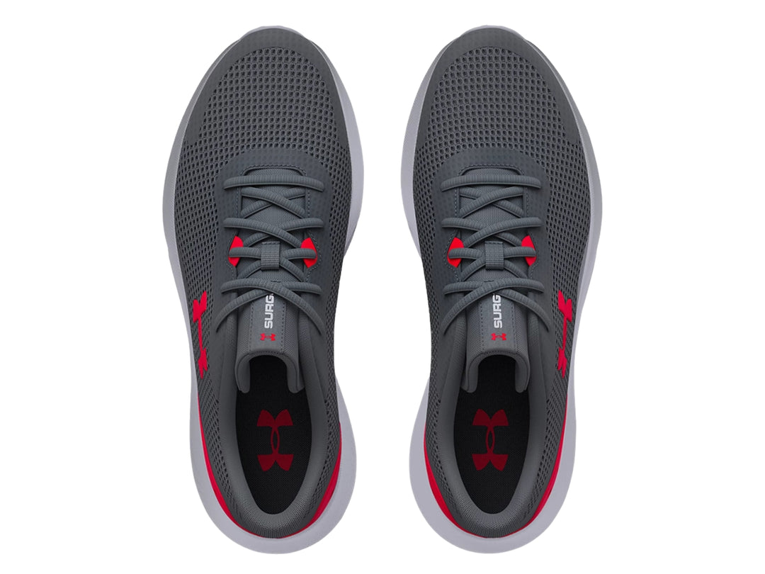 Tenis Under Armour Surge 3 Color Gris para Hombre