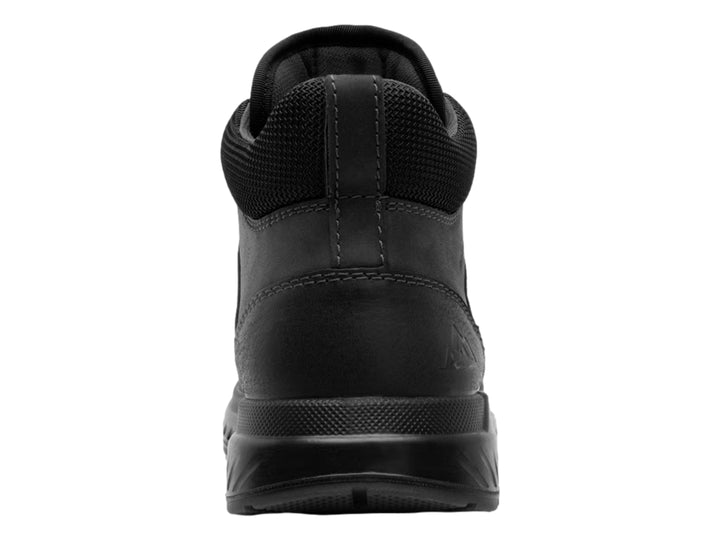 Zapato botín Flexi color negro con suela deportiva y textura mate.