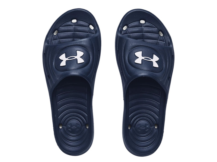 Sandalias Under Armour Locker IV Azul Marino para Hombre