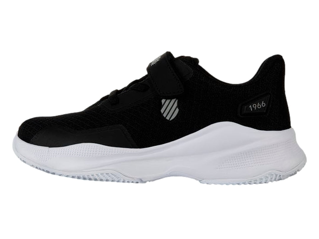 Tenis K-SWISS Mini Force CH Negro y Blanco para Niño