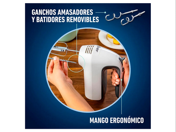 Batidor de Mano Oster Blanco