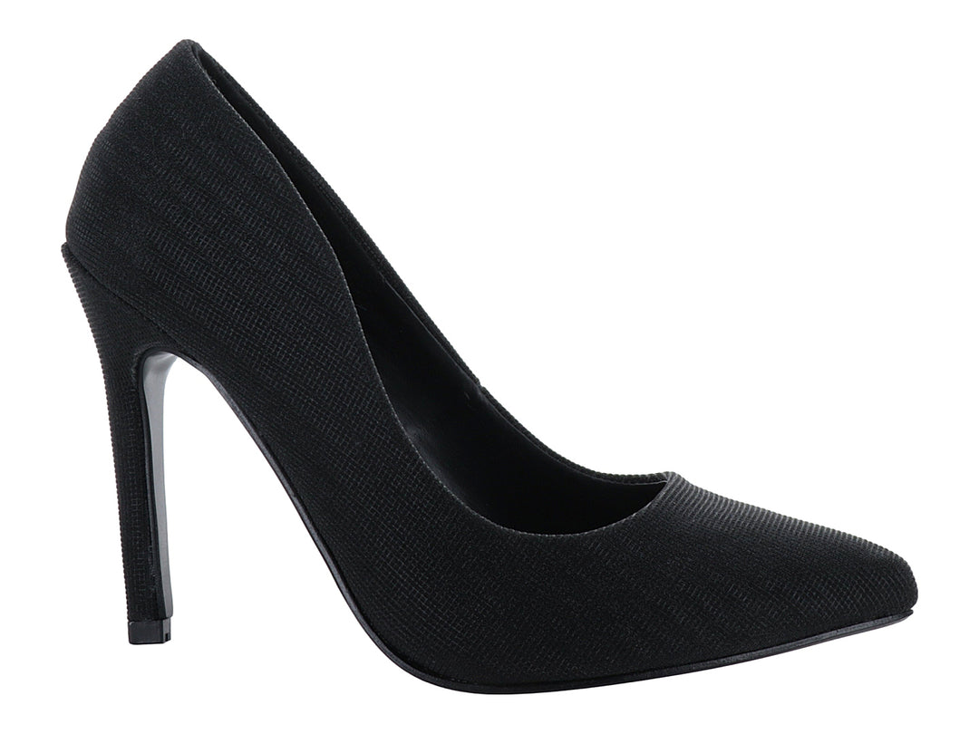 Zapatillas Tacón Stiletto ROZE Negro para Mujer