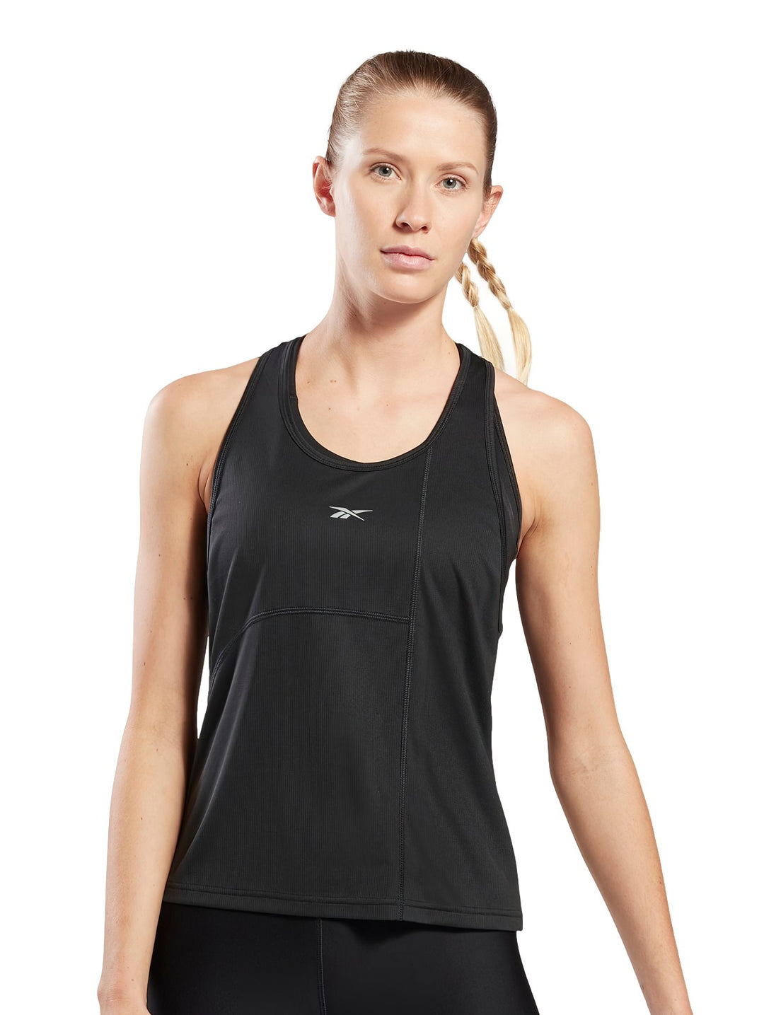 Playera Reebok Running Speedwick Negro para Mujer